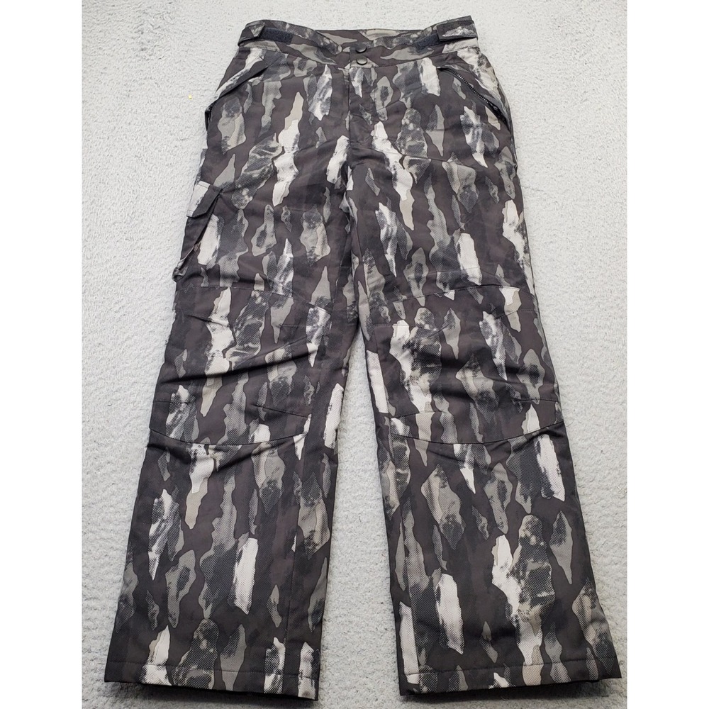 Slalom‎ Snow Ski Insulated Pants Girls L (10/12) Multi Camouflage 957F15SLB02P